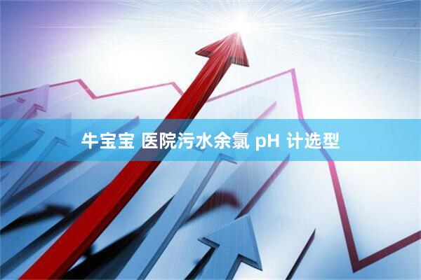牛宝宝 医院污水余氯 pH 计选型