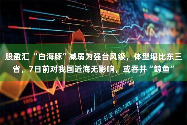 股盈汇 “白海豚”减弱为强台风级，体型堪比东三省，7日前对我国近海无影响，或吞并“鲸鱼”